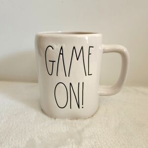 Rae Dunn Artisan Collection By Magenta 323 Game On! Coffee Cup Mug 20 Oz